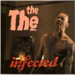 Původní návrh obalu LP desky The The: Infected (1986, Some Bizzare Records)
