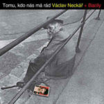 Cenzurním zásahem upravený obal LP desky Václav Neckář + Bacily: Tomu, kdo nás má rád (1974, Supraphon)