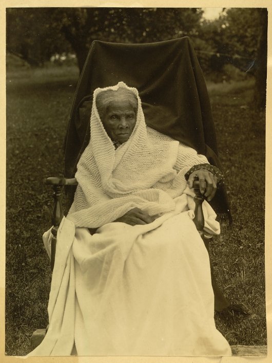 Harriet Tubman na sklonku života (rok 1911)
