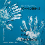 Obal originálního vydání LP desky John Dennis: New Piano Expressions (1955, Debut Records)