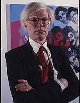 V roce 1980 Andy Warhol navštívil Jewish Museum (Credit Photo: Bernard Gotfryd / Wikimedia, Creative Commons Public Domain)
