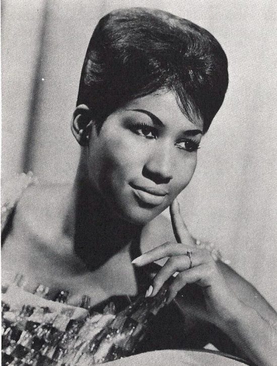 Reklamní fotografie Arethy Franklin (Photo Credit by Atlantic Records, Public Domain)