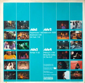 Zadní strana obalu Can: Tago-Mago (1971, United Artists)