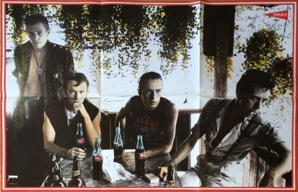 Plakát vložený do alba The Clash: Combat Rock (1982, CBS)