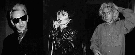 Siouxsie & the Banshees, zleva doprava: Steven Severin, Siouxsie Sioux a Budgie. (Credit photo: Andwhatsnext, Mantaray100, Wikimedia, Creative Commons Attribution-Share Alike 3.0)