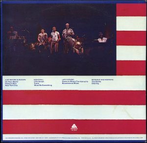 Zadní strana obalu LP Gil Scott-Heron And Brian Jackson: It's Your World (1976, Arista Records)