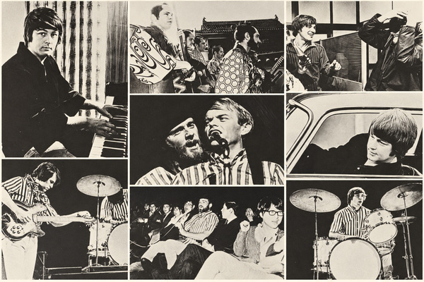 Zadní strana obalu alba The Beach Boys: Pet Sounds (1966, Capitol Records)